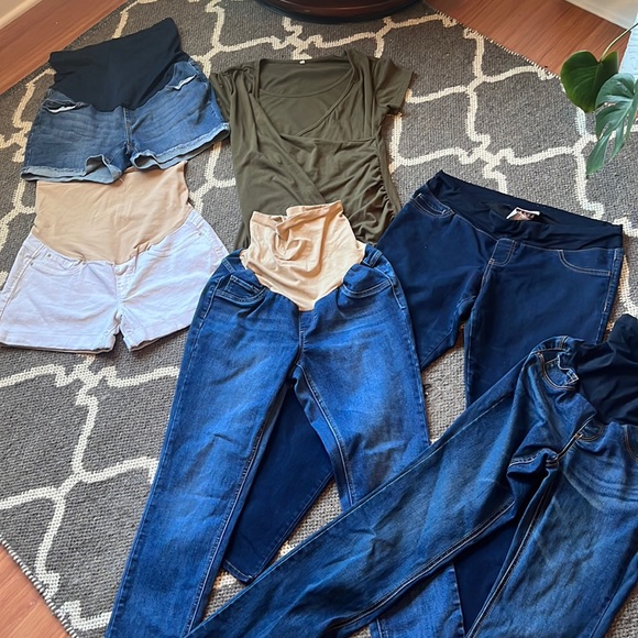 Jessica Simpson Jeans Jessica Simpson Maternity Jeans Extras Poshmark